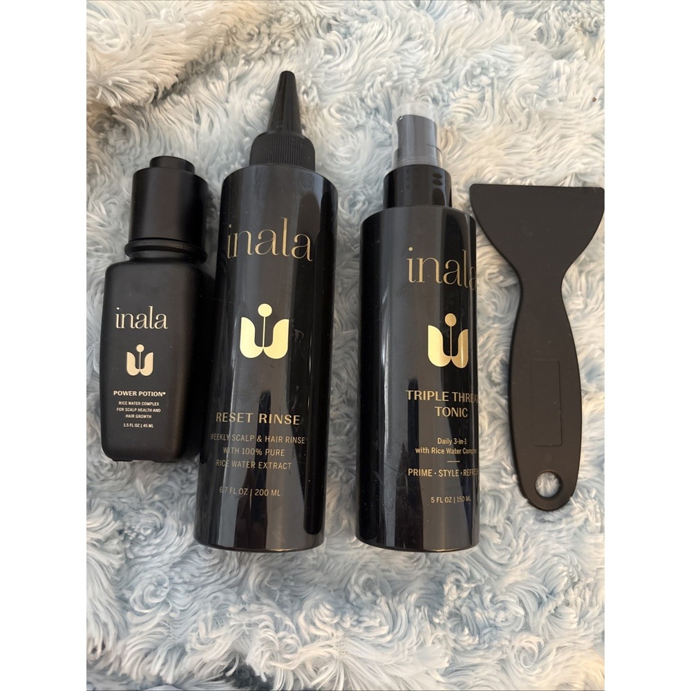 Inala Hair Triple‎ Threat Tonic set of 3  full size New items 100% Authentic
